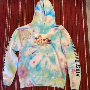 Tie Dyed Smoking Kills Hoodie